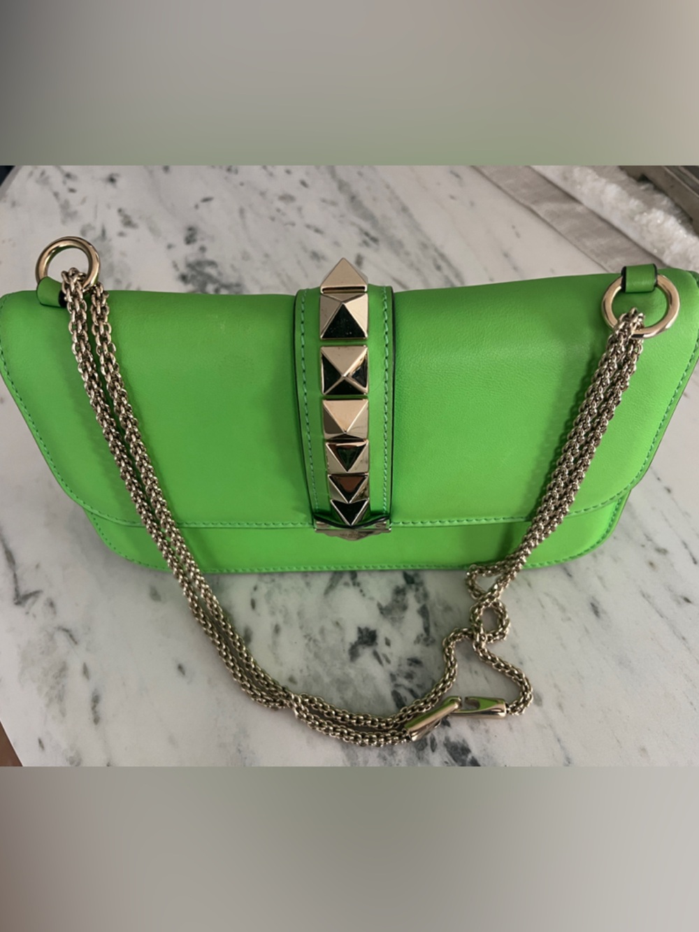 Valentino Glam Lock Medium cross body bag